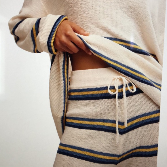 Free People Mariner Stripe Sweater & Pants Set - Picture 9 of 11